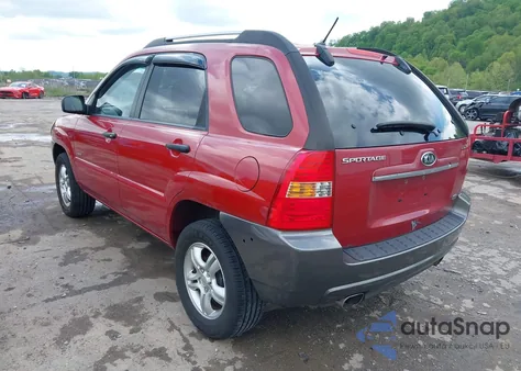 2007 Kia Sportage Lx V6 из США, поврежденный, VIN KNDJE723577429867